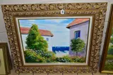 Marina 2 by Dennis Stephan Assayac, oil on canvas, sold Mar 2021