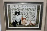 Watching the world go by by David C. Lyons, oil on board, offered Mar 2021