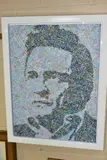 Johnny cash ii by Jim Dowie, oil on canvas, sold Mar 2021
