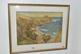 Gunards head by James Marshall Heseldin, watercolour on paper, sold Mar 2021