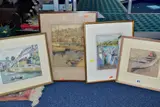 Untitled by James Marshall Heseldin, watercolour, sold Mar 2021
