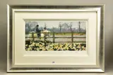 Riding in the spring by Rolf Harris, print, sold Mar 2021