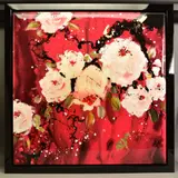 Scarlet symphony by Danielle O'Connor Akiyama, print, sold Mar 2021