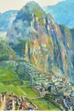 Machu picchu by Rolf Harris, print, sold Mar 2021