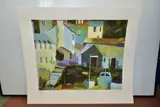 Harbour steps by Richard Tuff, print, sold Mar 2021