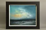 Bright skies ii by Philip Raskin, oil on canvas, sold Mar 2021