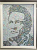 Johnny cash ii by Jim Dowie, oil on canvas, offered Mar 2021