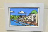 Fowey by Tim Treagust, 2007, acrylic on board, sold Mar 2021