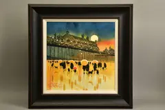 Low tide, brighton by Peter J. Rodgers, watercolour on paper, sold Mar 2021