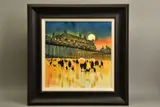 Low tide, brighton by Peter J. Rodgers, watercolour on paper, sold Mar 2021
