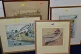 Untitled by James Marshall Heseldin, watercolour, offered Mar 2021