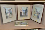 Untitled by James Marshall Heseldin, watercolor, sold Mar 2021