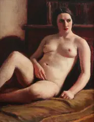 Seated Nude by Roderic O'Conor, Oil on canvas, sold May 2021