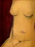 Torso Oil by Valentin Khrushch, Oil on canvas, sold May 2021