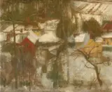 Snow by Robert Buhler, Wood, sold May 2021