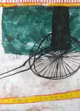 Cart 1 Signed MB 1965 by Martin Bradley, Watercolour, sold May 2021