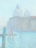 Santa Maria della Salute by Martin Yeoman, Oil on board, sold May 2021