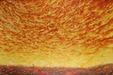 Yellow Sky Signed Frieda Hughes FH by Frieda Hughes, Oil on canvas, sold May 2021