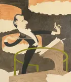 Our Musical Hope: Sir Thomas Beecham by Edmund Dulac, Pencil, ink, watercolour and bodycolour, sold May 2021