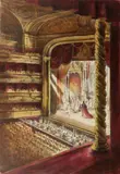 The Royal Opera House by Carl Toms, Watercolour heightened with gum arabic, sold May 2021