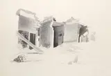 Luqa Inscribed Sergeants Quarters/Luqa Malta by Barbara Jones, Watercolour, sold May 2021