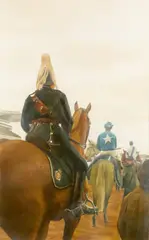 Before the Grand National Signed and dated a by Alan Brassington, Watercolour and pencil, offered May 2021