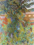 View from My Studio Signed and dated H Schwarz/87 by Hans Schwarz, Watercolour, offered May 2021
