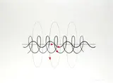 Sign Wave Signed Paul Fryer 2012 by Paul Fryer, Pencil heightened with red, offered May 2021