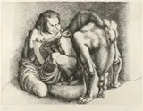 Revealed Signed and inscribed Proof 2nd state michael ayrton by Michael Ayrton, Etching, sold May 2021