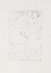Epode by Michael Ayrton, pencil, sold May 2021