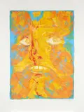 Summer Signed by Lin Jammet, Screenprint, sold May 2021