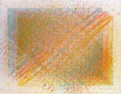 State of Change Signed and numbered 23/75 David Leverett by David Leverett, Lithograph, tusche with splatter, printed in five colours, sold May 2021