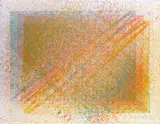 State of Change Signed and numbered 23/75 David Leverett by David Leverett, Lithograph, tusche with splatter, printed in five colours, sold May 2021