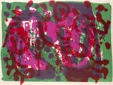 Ghost of a Chance III Signed by Alan Davie, Lithograph, sold May 2021