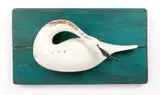 Swan Signed and inscribed SWAN/GUY TAPLIN by Guy Taplin, pencil, sold May 2021