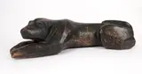 Dog turning its head by Ian Rook, sculpture, sold May 2021