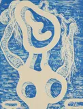 Untitled Signed and dated J Banting/1932 by John Banting, ink, offered May 2021