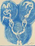 Untitled Signed by John Banting, ink, sold May 2021