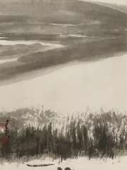 LANDSCAPE A Chinese painting by Li Geng, ink on paper, sold Dec 2020