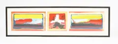 Apocalypse by Keith Newstead, gouache on paper, offered Oct 2020