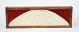 Ecce Agnus Dei a plaster lunette by Ellen Mary Rope, sculpture, sold Oct 2020