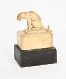 Crouching Panther plaster maquette by Donald Gilbert, sculpture, sold Oct 2020