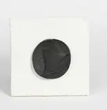1952 patinated bronze on painted hessian and wood by Lorenzo Guerrini, Bronze Medallion, offered Oct 2020