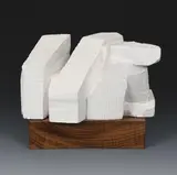 Big Fine Woman plaster maquette for large carving by Keith Newstead, sculpture, sold Oct 2020
