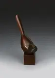 Bearded Tit by Geoffrey Dashwood, bronze, sold Oct 2020