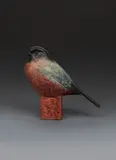 Bullfinch by Geoffrey Dashwood, bronze, sold Oct 2020