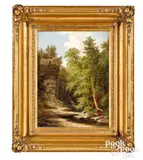 landscape by Xanthus Russell Smith, oil on canvas, sold Oct 2022
