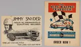 ORIGINAL AUTOMOTIVE DRAWING by John Orfe, watercolor and gouache on paper, sold Mar 2024