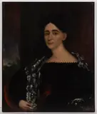 PORTRAIT OF A LADY by James Westhall Ford, oil on canvas, sold Mar 2024