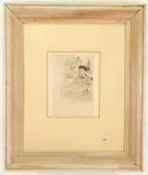 Theodore de Banville, turned to the left by Edouard Manet, Etching, sold Feb 2023